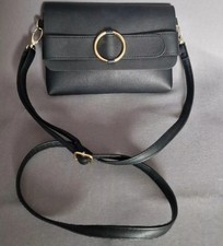 Primark Black Small Clutch/ Shoulder bag. Size W20xH14xD3cm.