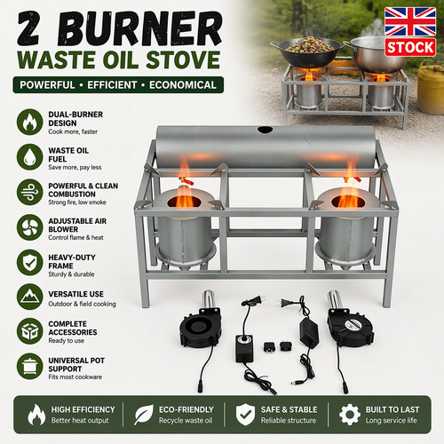 Waste oil stove - oil,