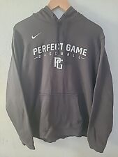 Nike Perfect Game Baseball Mens Hoodie Grey Size L