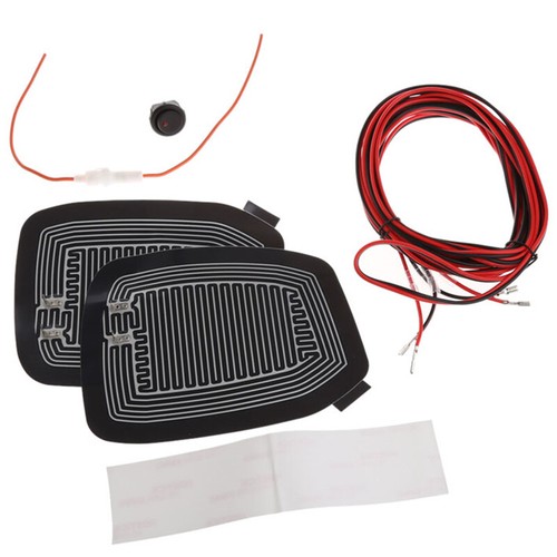 Car wing mirror glass - mirror, heater