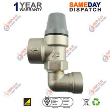 Vaillant Turbomax VUW 242E, 282E 3 Bar Pressure Relief Safety Valve Prv 190717