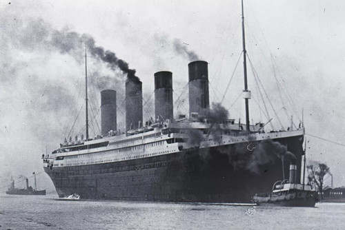 Rms titanic 4x6 photo - rms,
