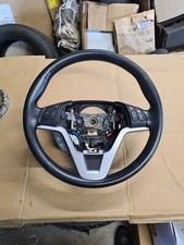07-12 MK3 HONDA CRV LEATHER MULTIFUNCTION STEERING WHEEL 78500-SWA-E3XX-M1  