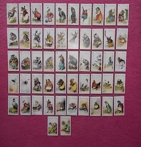 Repro cigarette cards - cigarette,
