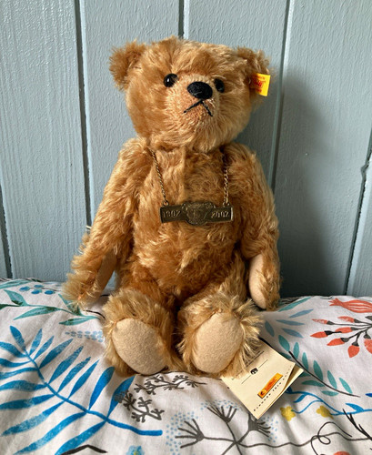 Steiff mohair teddy bear - steiff,