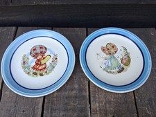 2 vintage Holly Hobbie Plates