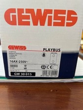 GEWISS PLAYBUS DOMESTIC RANGE