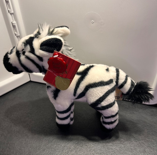 Zebra plush toy 20cm - toy,