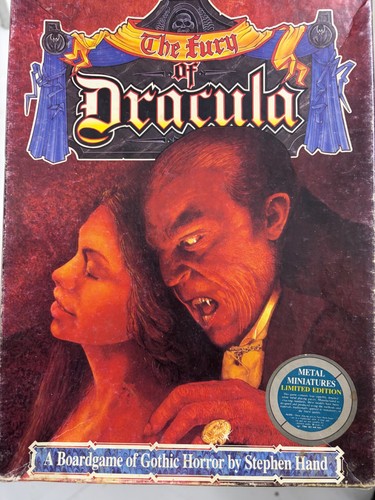 Fury dracula board game - dracula,