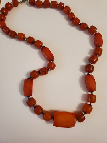 Vintage plastic chunky beads - plastic,