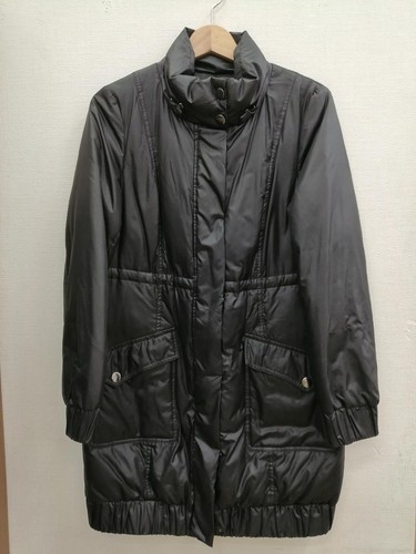 Indivi down coat 36blk - coat, used