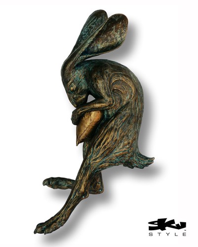 Eternal hare sculpture - -,