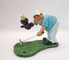 Golfer Ornament Figurine Prize Comical Golfing 'Eagle Putt' Gift For Golfer