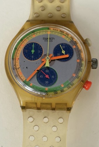 Vintage 1993 swatch - vintage, jelly