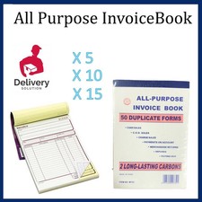 All Purpose Invoice Book-50