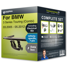 Towbar detachable for BMW 3