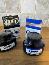 Vtg parker quink ink - quink, original