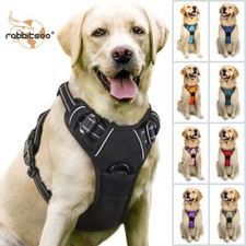 rabbitgoo No-Pull Pet Dog Harness with Handle Adjustable Reflective Padded Vest
