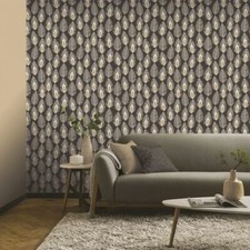 Charcoal Glam Feather