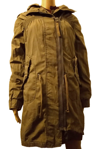 Topshop fishtail parka coat