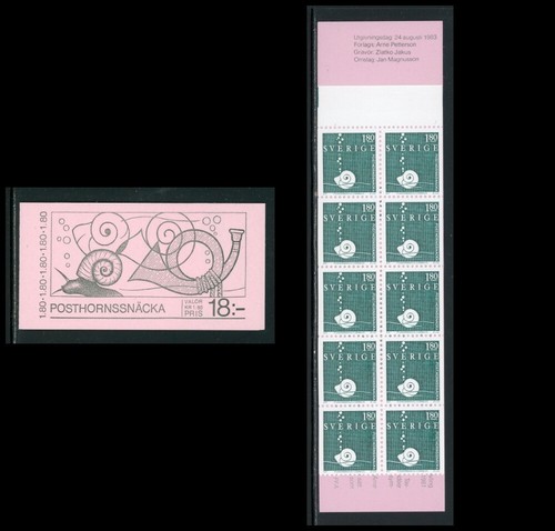 Sweden scott 1468a mnh bklt - scott, #1468a