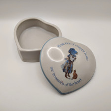 Holly Hobbie Heart Trinket Box