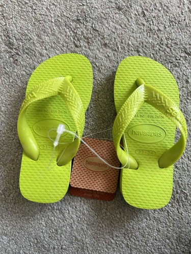 Havaianas lime green size - size, 7c