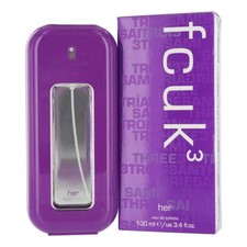 FCUK 3 HER 100ML EDT SPRAY |