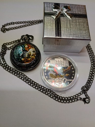 Lion pocket watch 1776 - lion, 1776-2026