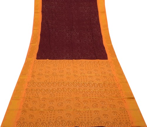 Sushila vintage maroon - maroon, saree