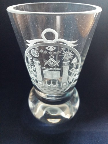 Masonic firing glass - firing,