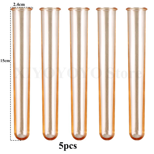 5pcs flowers test tube vase - 5pcs,