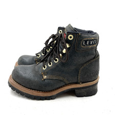 Levi's Steel Toe Boots Black