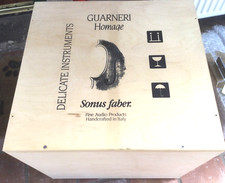 Original and rare Sonus Faber Guarneri packing shipping crate