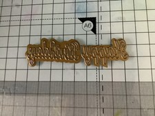 happy birthday cutting die