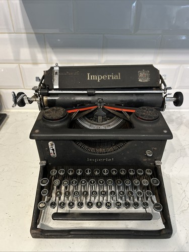 Vintage imperial typewriter - vintage,
