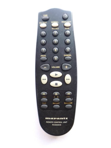 Marantz audio remote control - audio,