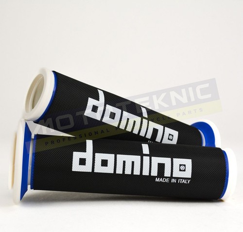 Domino blue white - blue, full
