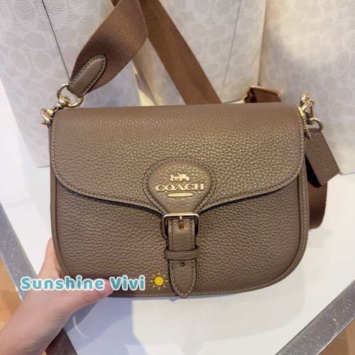 Nwt coach amelia saddle bag - coach,