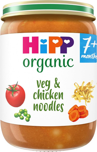 Organic veg chicken - organic, noodles
