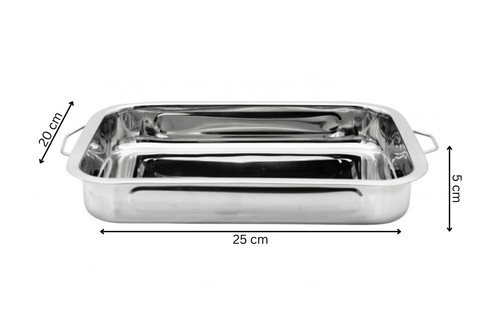 Lasagne baking tray stainless - lasagne,