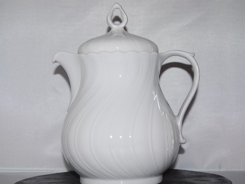 Cocoa pot teapot bulbous - pot, tall