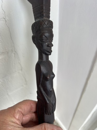 Hand carved black - , &