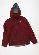 Hollister Men's Red Hooded