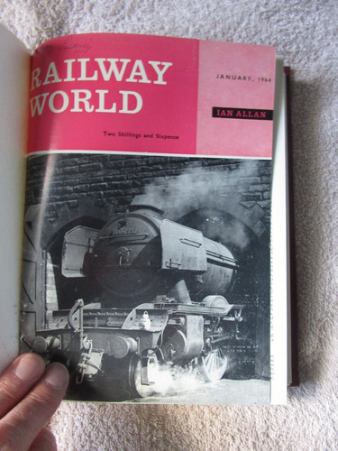 Railway world bound volume - railway,