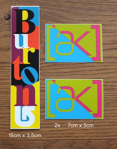 Sticker decal burton ak - 3,