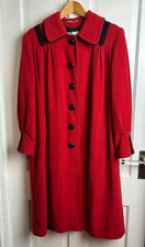 Windsmoor uk16 Red Pure New Wool Vintage coat