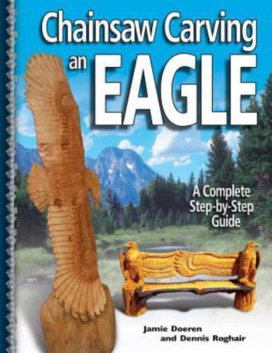 Chainsaw carving eagle a - an,