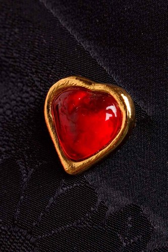 Rare ysl brooch vintage heart - rare,