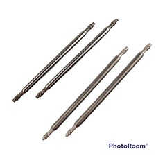 2 x 22mm Stainless Steel Watch Strap Spring Bars, Pins,  FREE POST